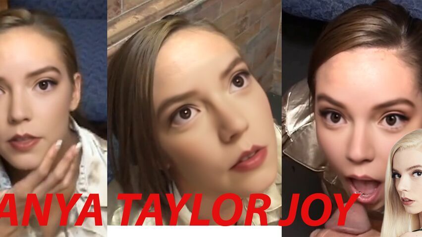 Doggy Style Porn Anya Taylor-Joy gives you a hypnotized handjob HD REMASTERED Naked