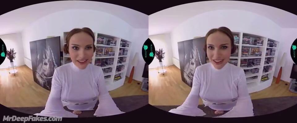 Hot Milf VR Star Wars Sex with Natalie Portman Stepbro
