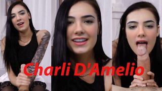 Mojada Charli D'Amelio Tells us her sexual secrets during a fuck Camsex
