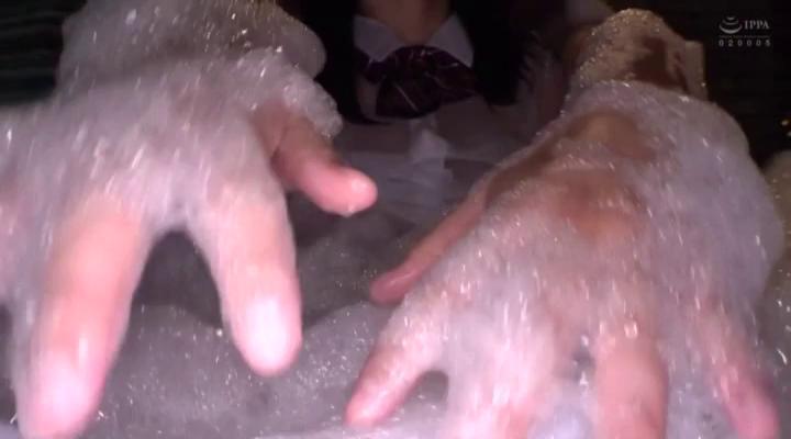 Awesome Soapy hardcore sex with the busty Japanese wife - 2