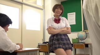 Puba Awesome Schoolgirl ends up getting the dick from behind Scandal