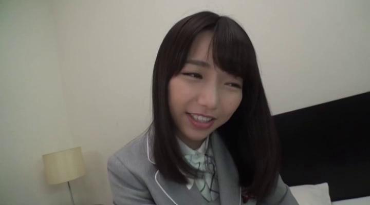 Awesome Sweet Japanese girl is in for a treat with the older man - 1