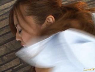 Maid Awesome Jun Rukawa Asian doll gets cum facial Closeups