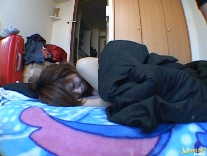Awesome Japanese amateur model is a stay at home creampie - 1