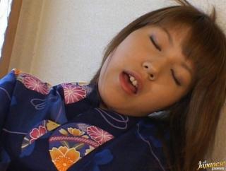 Camera Awesome Arika Takarano Asian doll gets a dildo penetration Eat