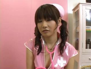 Pussylick Awesome Akane Ohzora Hot Asian nurse gets an anal...