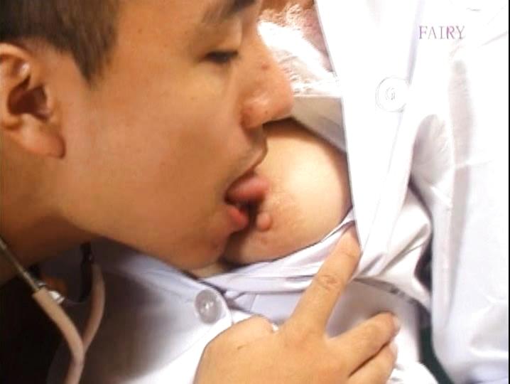 Awesome Ryo Hazuki Naughty Asian nurse gives a hot blowjob - 1