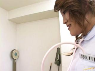 Usa Awesome Yui Hanasaku hot Japanese nurse has cute sex Creampie