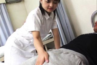 Skinny Awesome Miku Hoshino Hot Asian nurse in lingerie fucks Urine