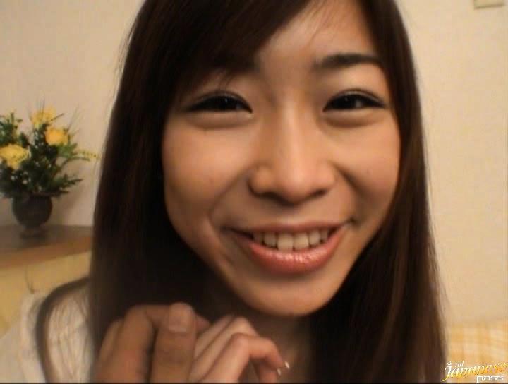Awesome Ami Hinata Sweet Asian schoolgirl sucks cock - 2