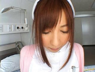 Chilena Awesome Kokomi Naruse Lovely sexy Asian doll in a white coat Boots