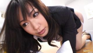 Oil Awesome Kasumi Uemura Sweet Asian gal is a kinky office lady Couple Fucking