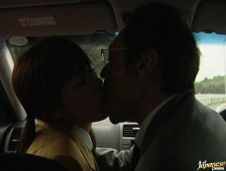 GotPorn Awesome Asian babe enjoys lust in the car Straight Porn
