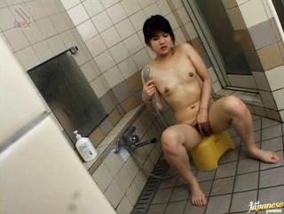 Dorm Awesome Masturbating In A Public Shower Gets Mai Mariya Off Gay Bukkake