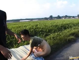 Anal Creampie Awesome Amazing hot outdoor action with Hayashibara during a walk Pay