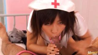 Lesbiansex Awesome Sexy and filthy nurse stroking her patients hard cock and get nailed hardcore Huge Cock