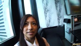 Tugging Awesome Nasty Asian office girl Haruka Naga giving...