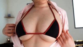 White Awesome Kinky nurse Momoka Nishina uses her massive tits to heal a horny patient Camporn