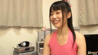 Jerking Awesome Teen Tsubomi Sucks Dick For Hot Cum In A Cheerleader Outfit Jockstrap