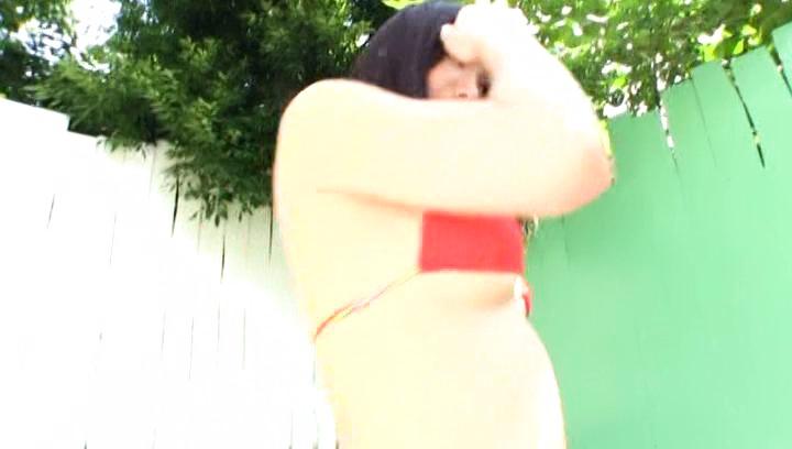Awesome Hot MILF Ayano Umemiya Takes Off Her Bikini To Fuck Outdoors - 2