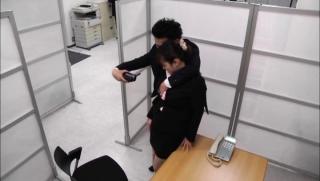 Spreading Awesome Azumi is a hot Asian office lady giving a hot blowjob Masturbation