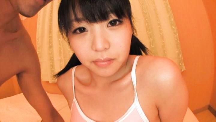 Awesome Kurumi Tachibana hot Asian teen endures tit fucking and cock ride - 1