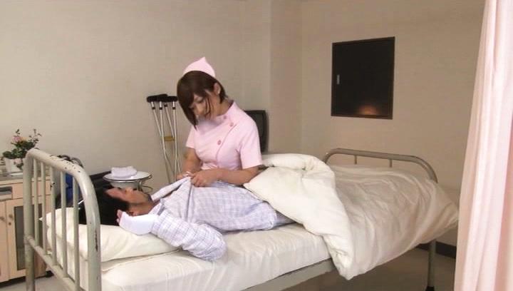 Awesome Satou Haruka wild Asian nurse enjoys giving hand work - 1