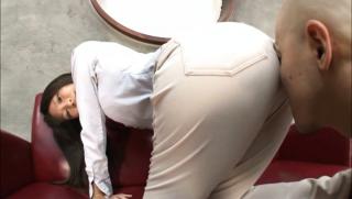 Lips Awesome Kozue Hirayama hot Asian milf in office suit...