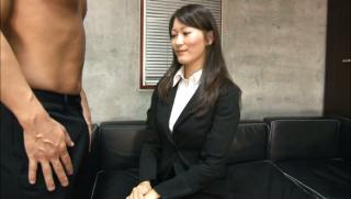 Handjobs Awesome Kozue Hirayama horny milf in an office suit Innocent
