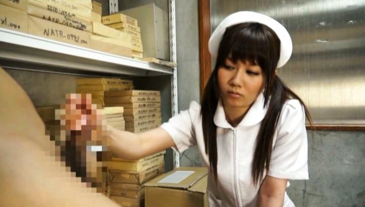 Safado Awesome Yurika Miyaji Japanese teen is a wild nurse with hand work Hardcore
