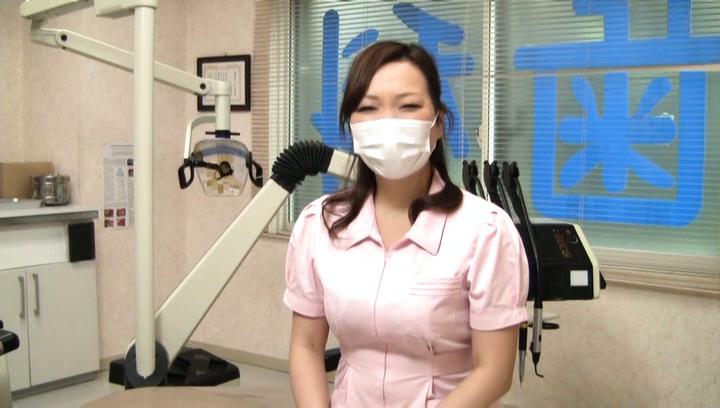 Awesome Asian nurse with big tits hides behind a mask - 2