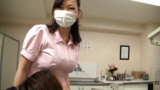 Amiga Awesome Asian nurse with big tits hides behind a mask Public