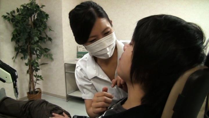 Awesome Lovely Asian dentist gets drilled by patient - 2