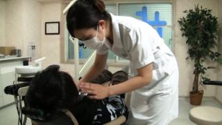 Bukkake Awesome Lovely Asian dentist gets drilled by patient Picked Up