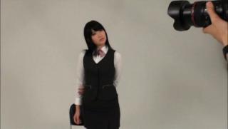 Aunt Awesome Cute schoolgirl Satomi Nomiya poses for sexy shots Sexual Threesome