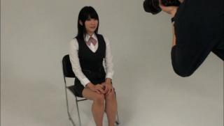 Orgame Awesome Cute schoolgirl Satomi Nomiya poses for sexy shots Hanime