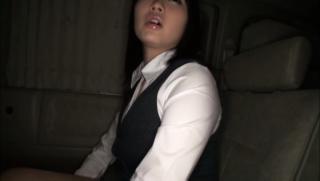 Nut Awesome Satomi Nomiya lovely Asian teen drilled in the car Perfect