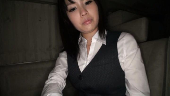Awesome Satomi Nomiya lovely Asian teen drilled in the car - 2