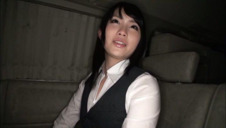 Awesome Satomi Nomiya lovely Asian teen drilled in the car - 2