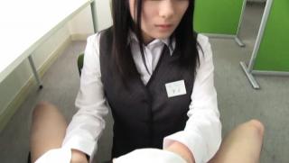 Sologirl Awesome Chika Hirako hot Asian secretary gives good head SoloPorn