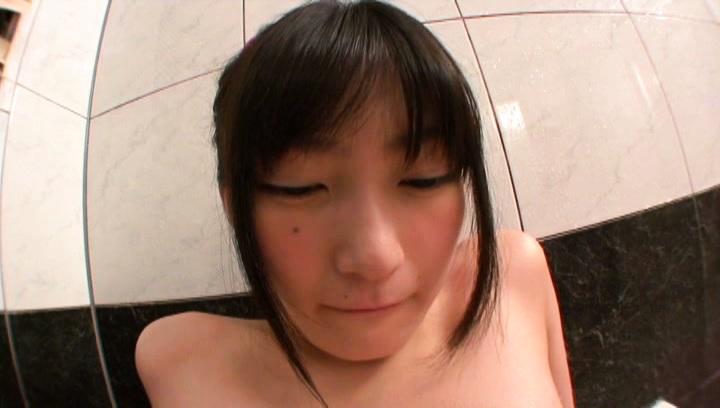 Awesome Kaede Horiuchi sexy Asian teen enjoys a bath - 1