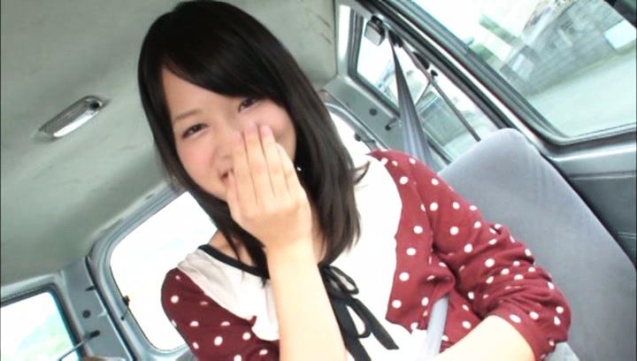 Awesome Mikako Abe pretty Asian teen enjoys car ride - 2
