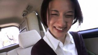 Shaking Awesome Horny asian mature enjoys hard sex in the car AxTAdult