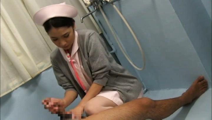 Nasty Awesome Horny Japanese nurse enjoys her patients' cock Big Dildo