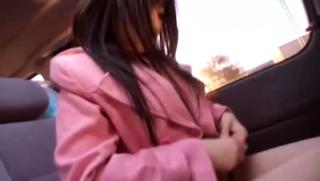 Top Awesome Arisa Nakano naughty Asian teen sucks cock in public Leather