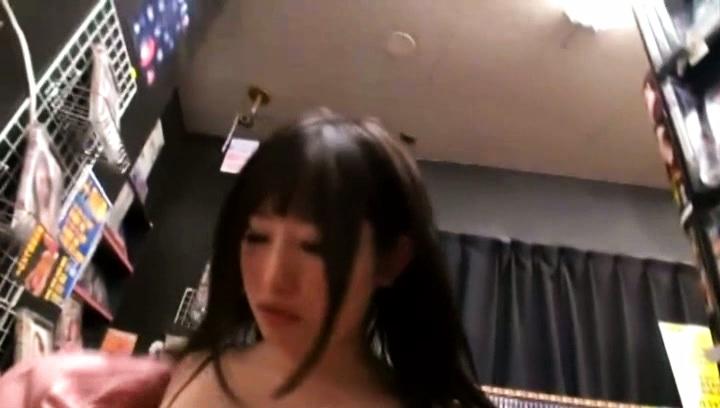 Assfucking Awesome Arisa Nakano naughty Asian teen sucks cock in public VoyeurHit