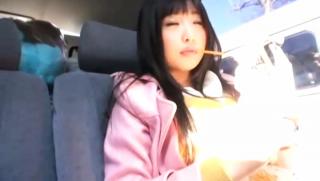 Black Thugs Awesome Kinky Japanese teen Arisa Nakano gets screwed in a car Bosom