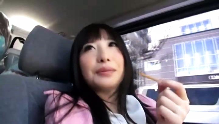Awesome Kinky Japanese teen Arisa Nakano gets screwed in a car - 2