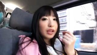 Humiliation Awesome Kinky Japanese teen Arisa Nakano gets screwed in a car Tetas Grandes
