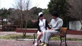 Kiss Awesome This wild Japanese nurse enjoys outdoor sex Hot Girl Pussy